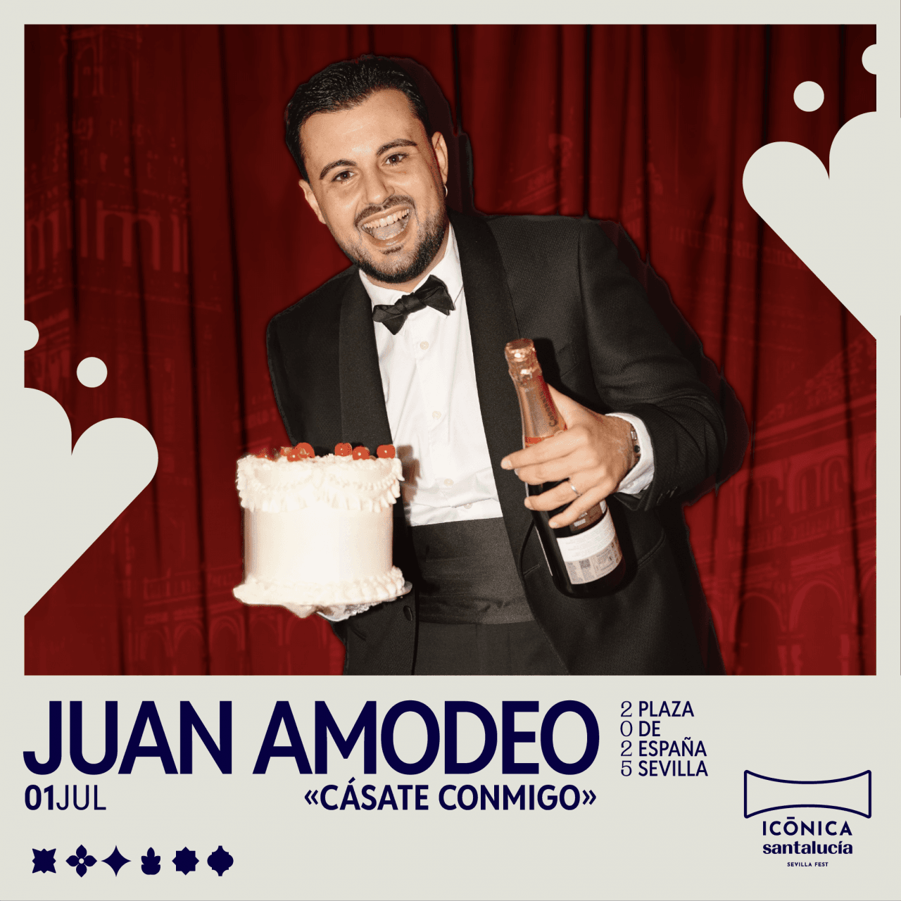 Juan Amodeo, en el Icónica Fest