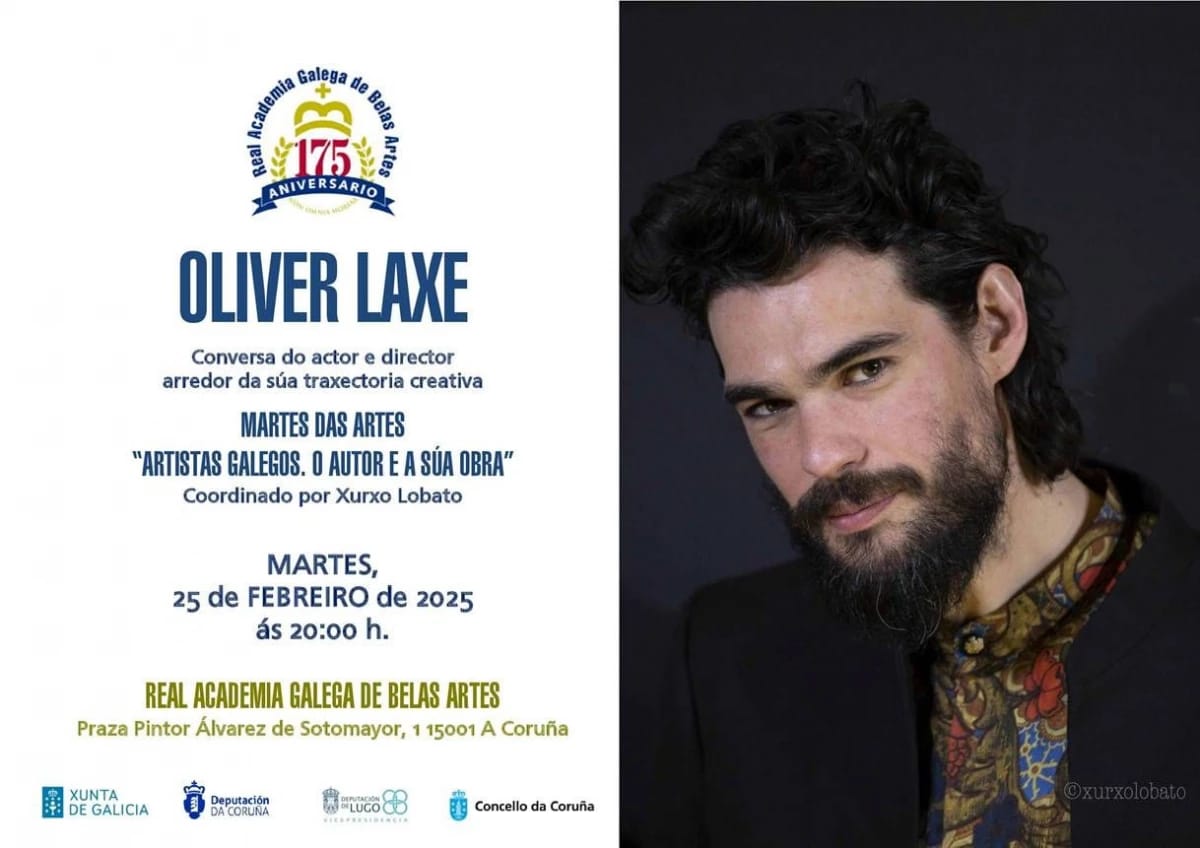 Oliver Laxe no ciclo Artistas Galegos. O autor e a súa obra