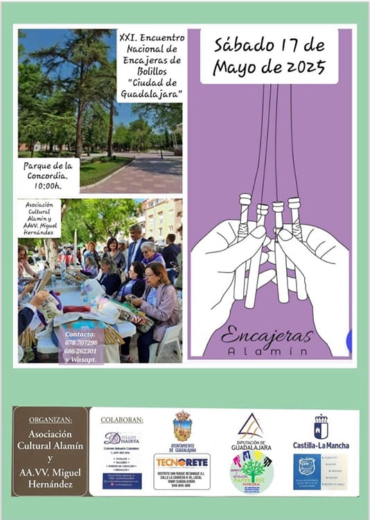 XXI Encuentro Nacional de Encajeras de Bolillos "Ciudad de Guadalajara"