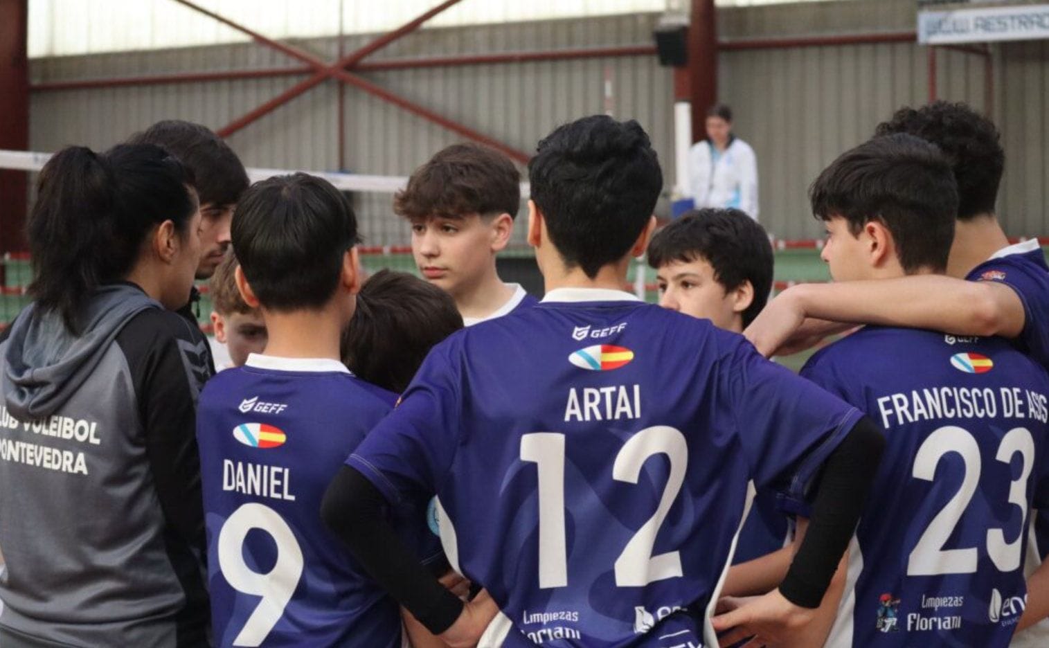 Finales juvenil e infantil del campeonato gallego de voleibol