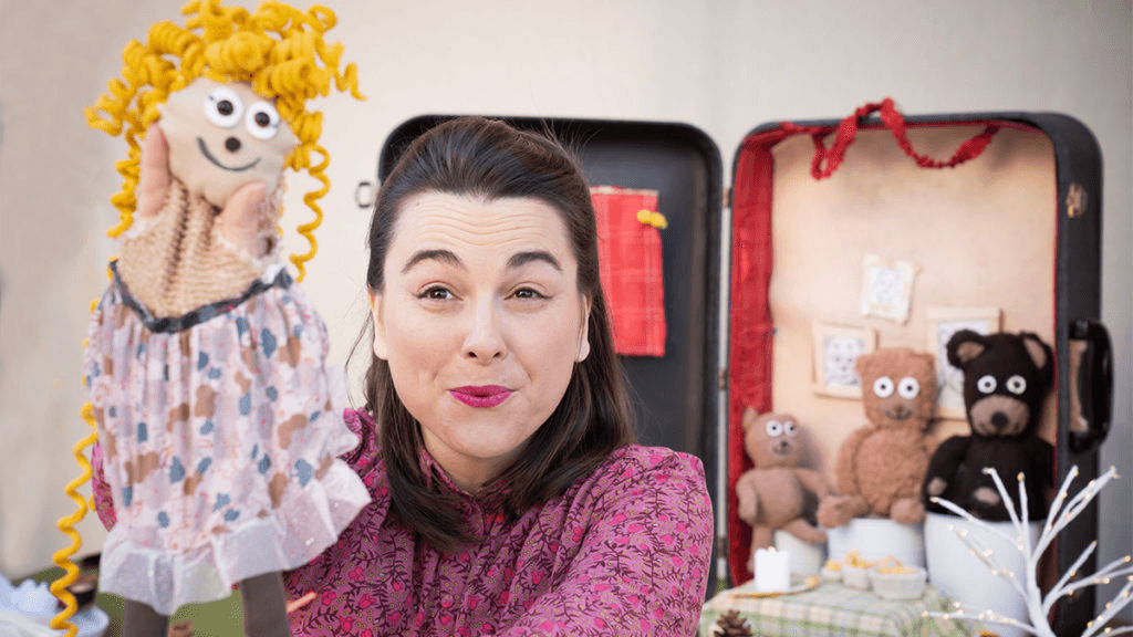 A nena e os tres osos