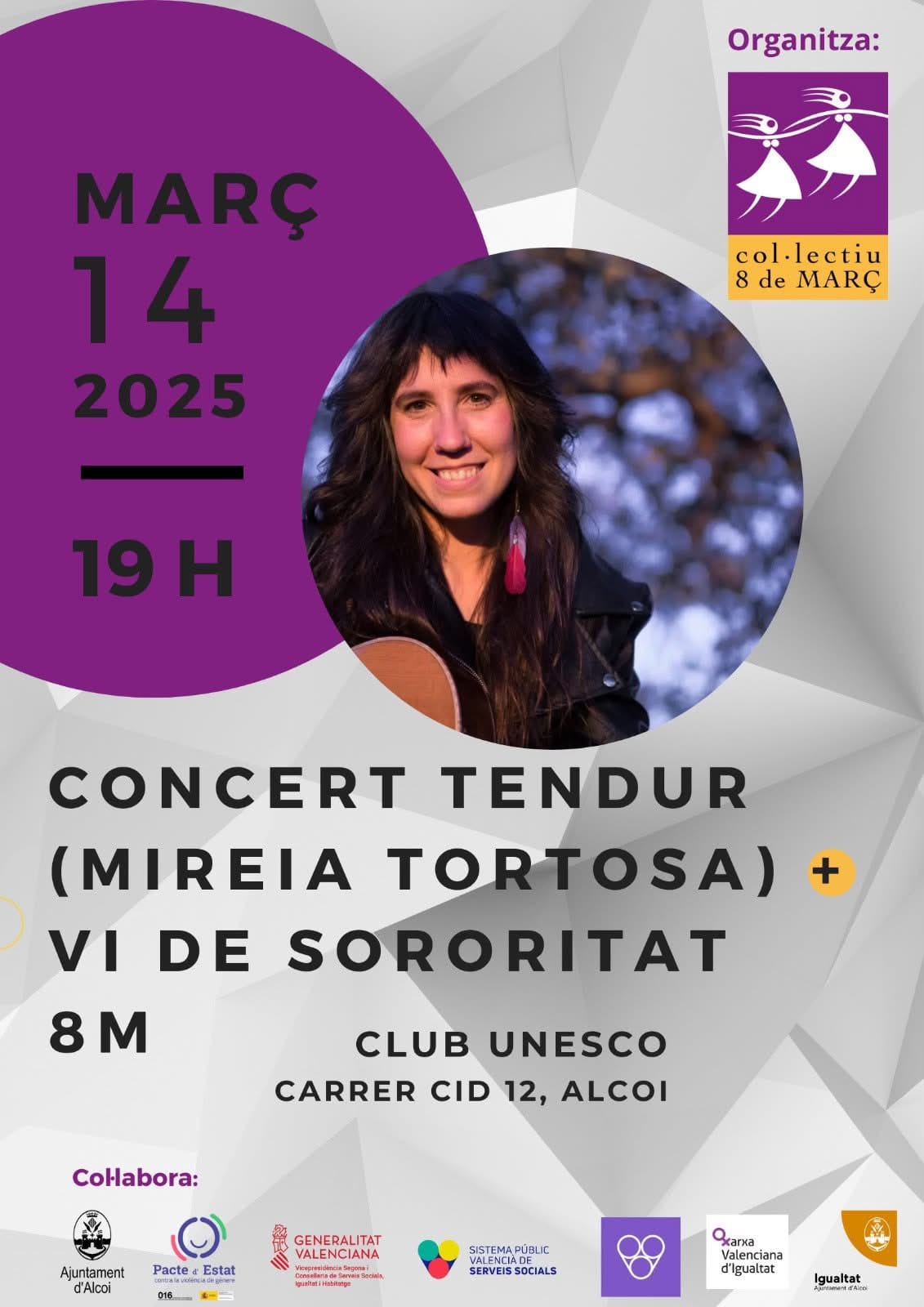 Tendur (Mireia Tortosa) + Vi de Sororitat