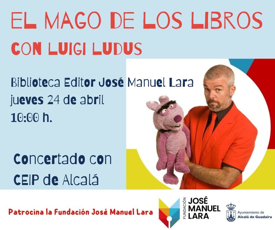 Mago Luigi Ludus, el mago de los libros