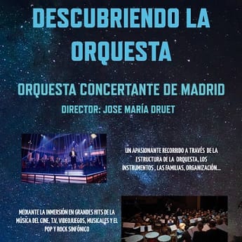 Descubriendo la orquesta. Orquesta Concertante de Madrid