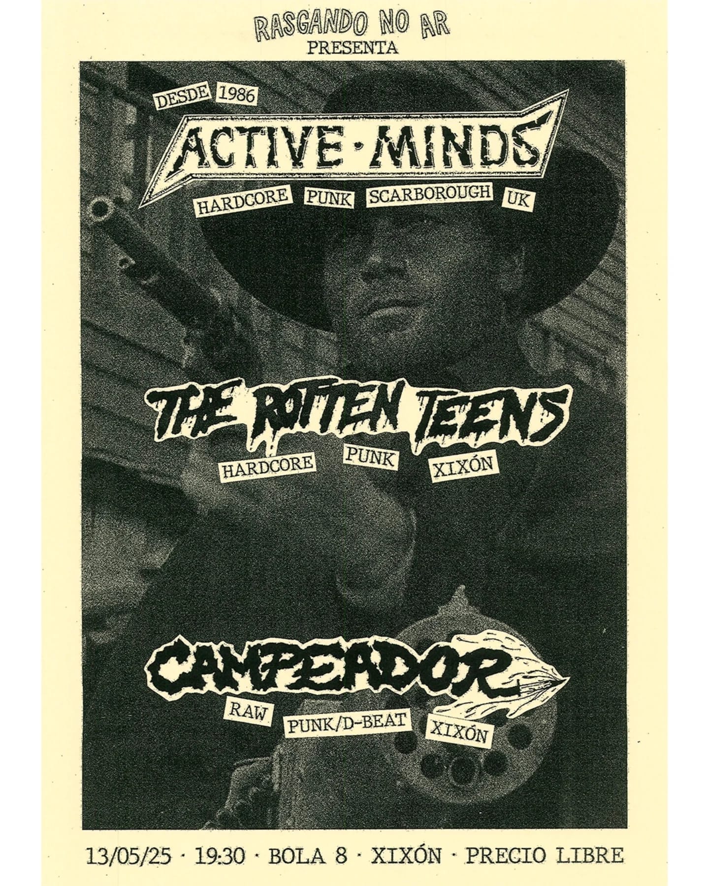 Active Minds, Campeador y The Rotten Teens