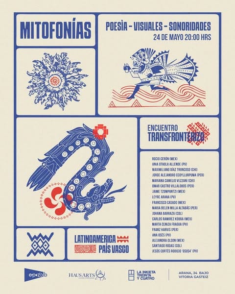 Mitofonías: Un encuentro transfronterizo de poesía, visuales y sonoridades
