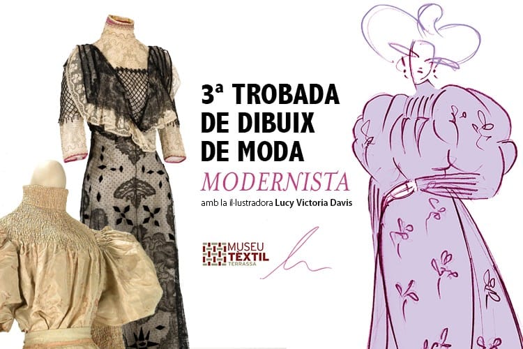 IIIa Trobada de dibuix de moda modernista amb Lucy Victoria Davis