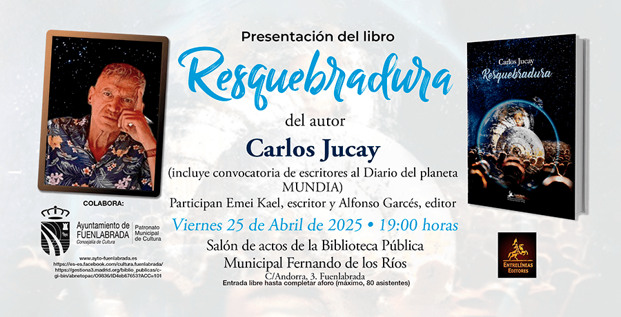 Presentación del libro Resquebradura