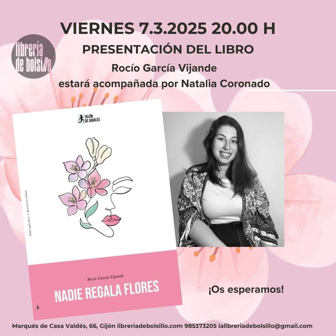 Presentación del libro Nadie Regala Flores