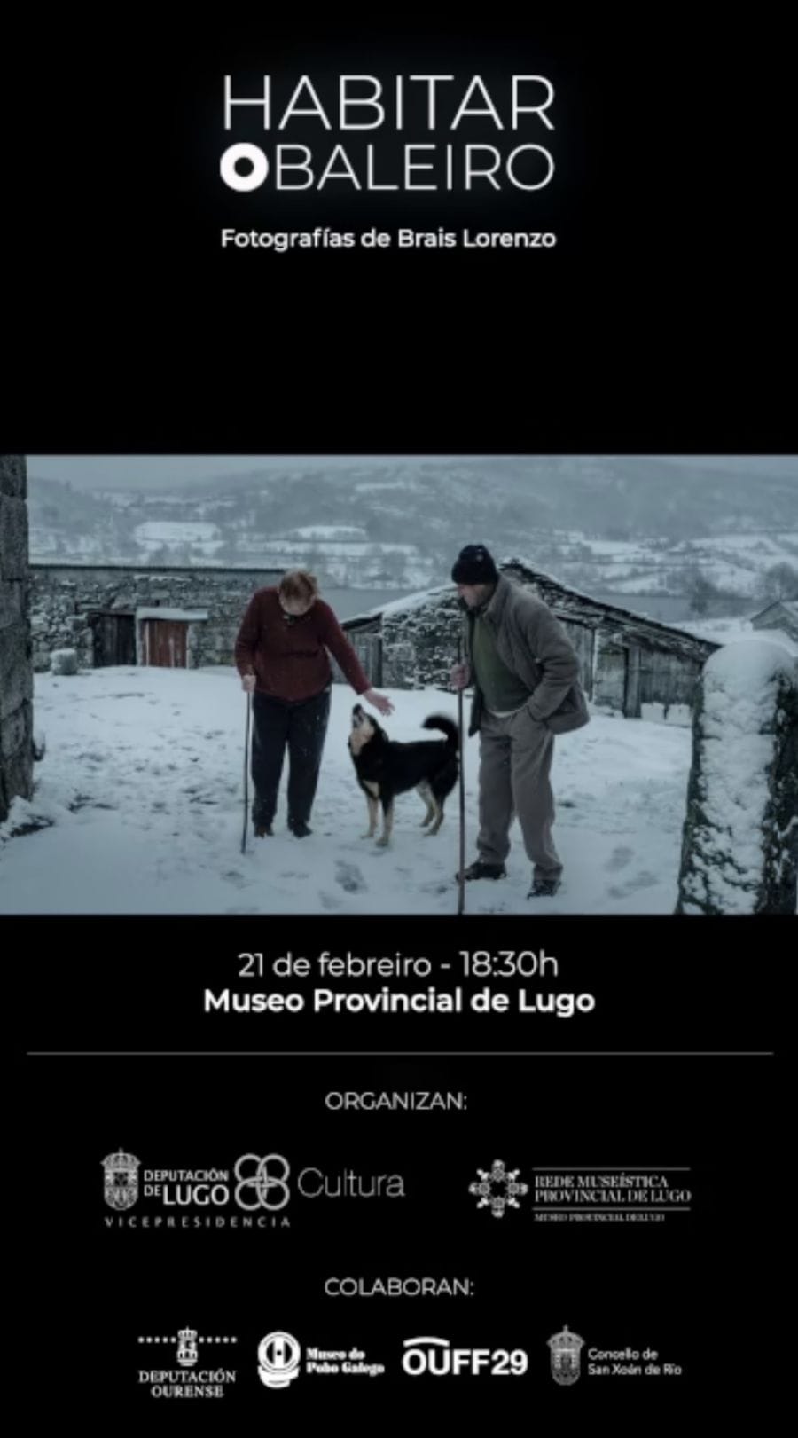 INAUGURACIÓN DA EXPOSICIÓN | Habitar o baleiro (Fotografías de Brais Lorenzo)