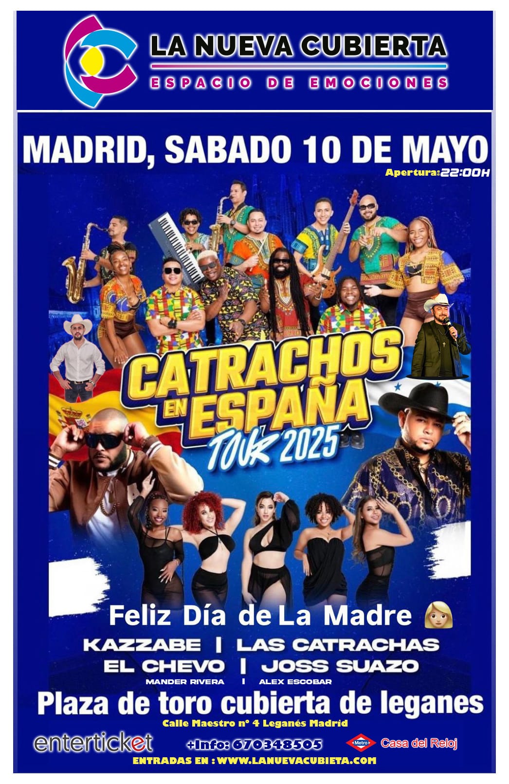 CATRACHOS EN ESPAÑA TOUR 2025