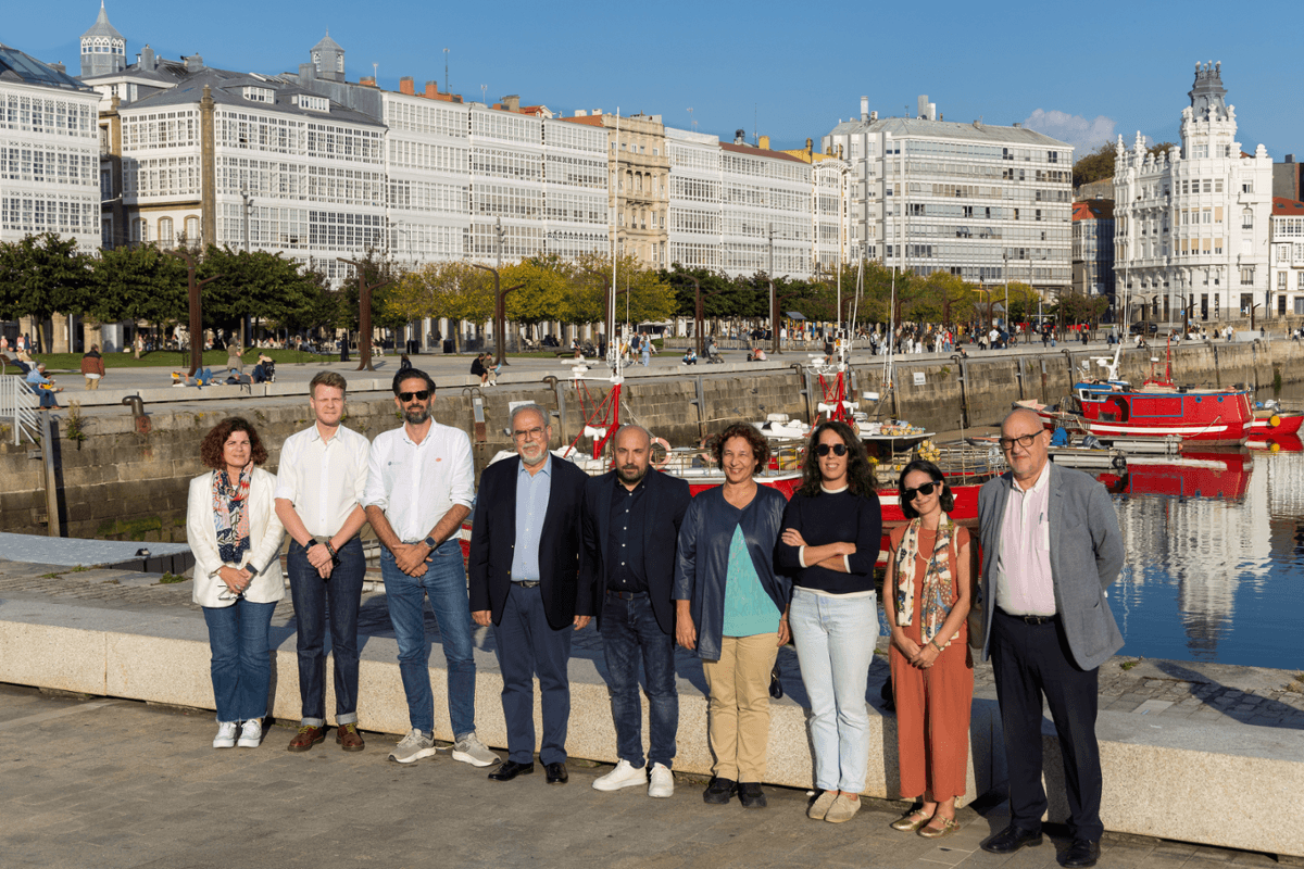 Visita oficial do proxecto europeo Atlantic Bridges