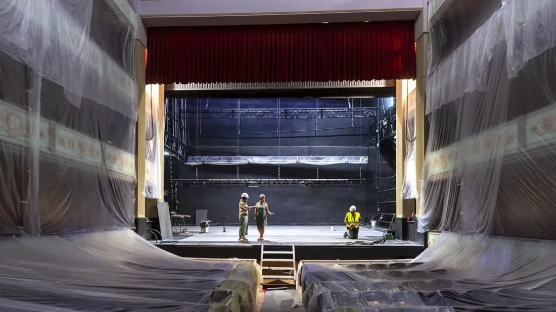 Reapertura del Teatro Principal con nuevo escenario y pantalla de cine