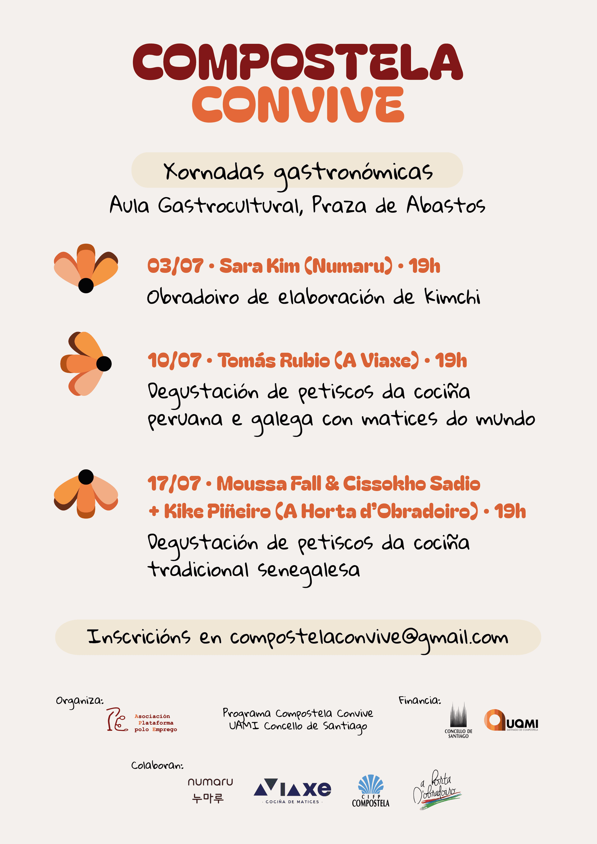 Xornadas Gastronómicas Compostela Convive: Cociña Coreana