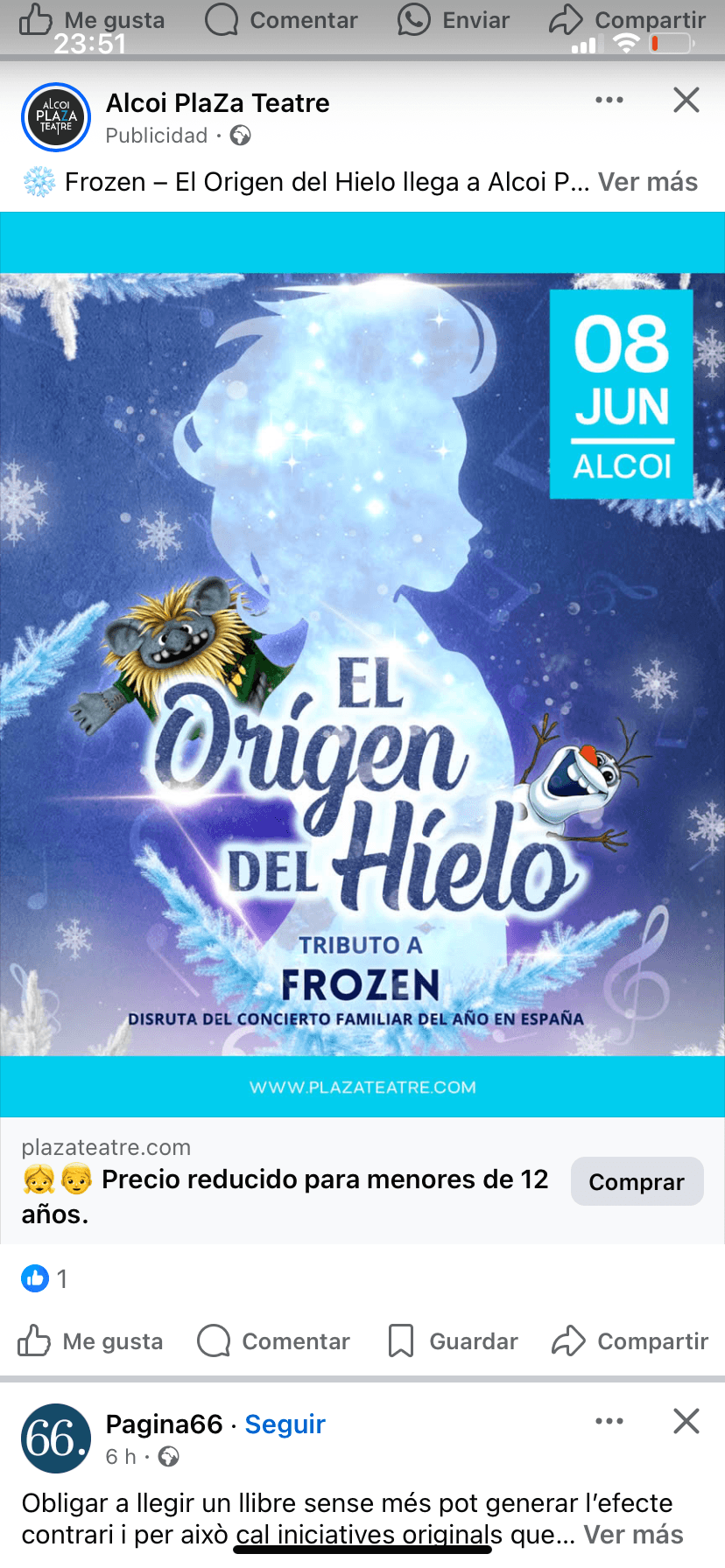 Tributo: «El Origen del Hielo» Frozen