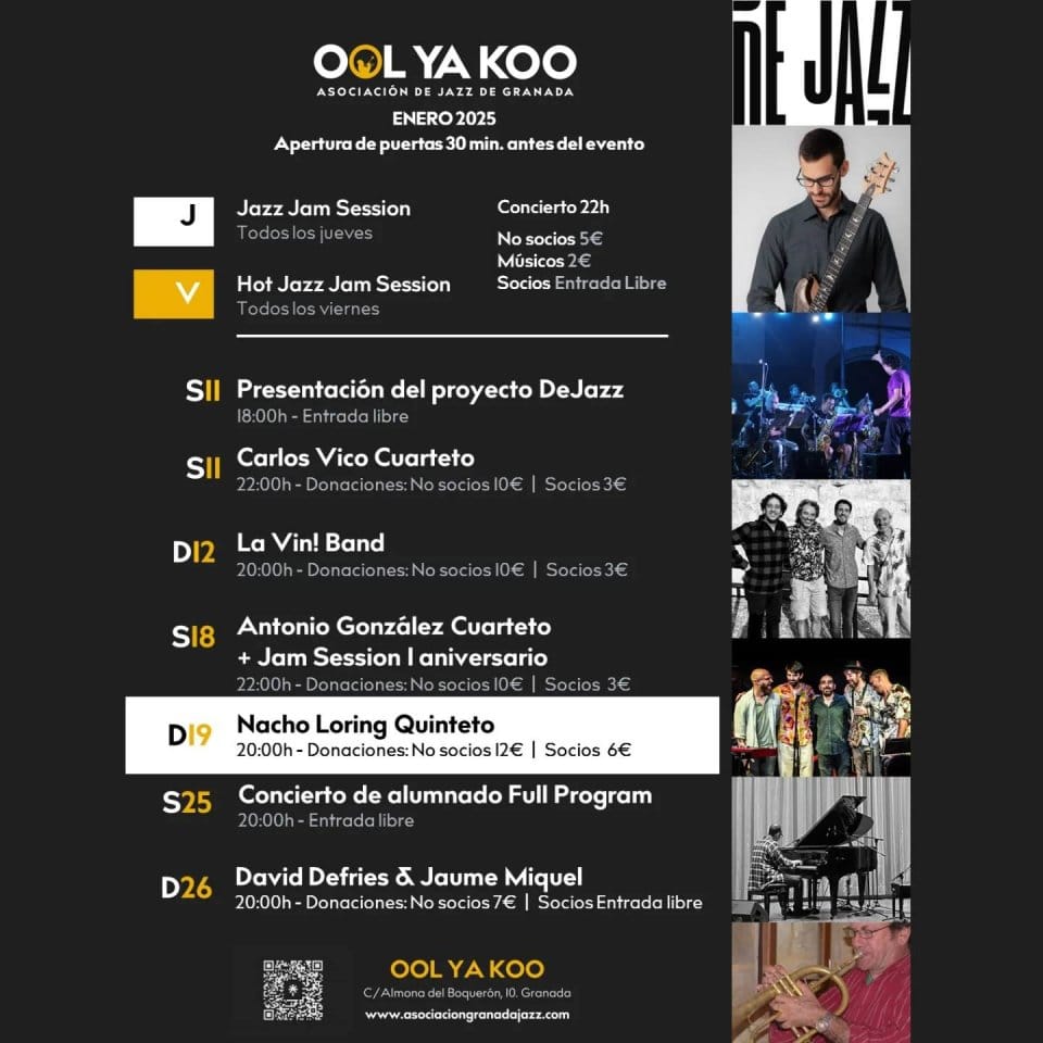 Concierto de alumnos Escuela de Jazz