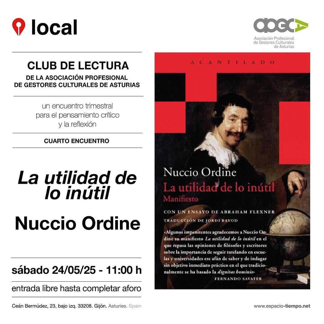 Club de Lectura Asociación Profesional de Gestores Culturales de Asturias