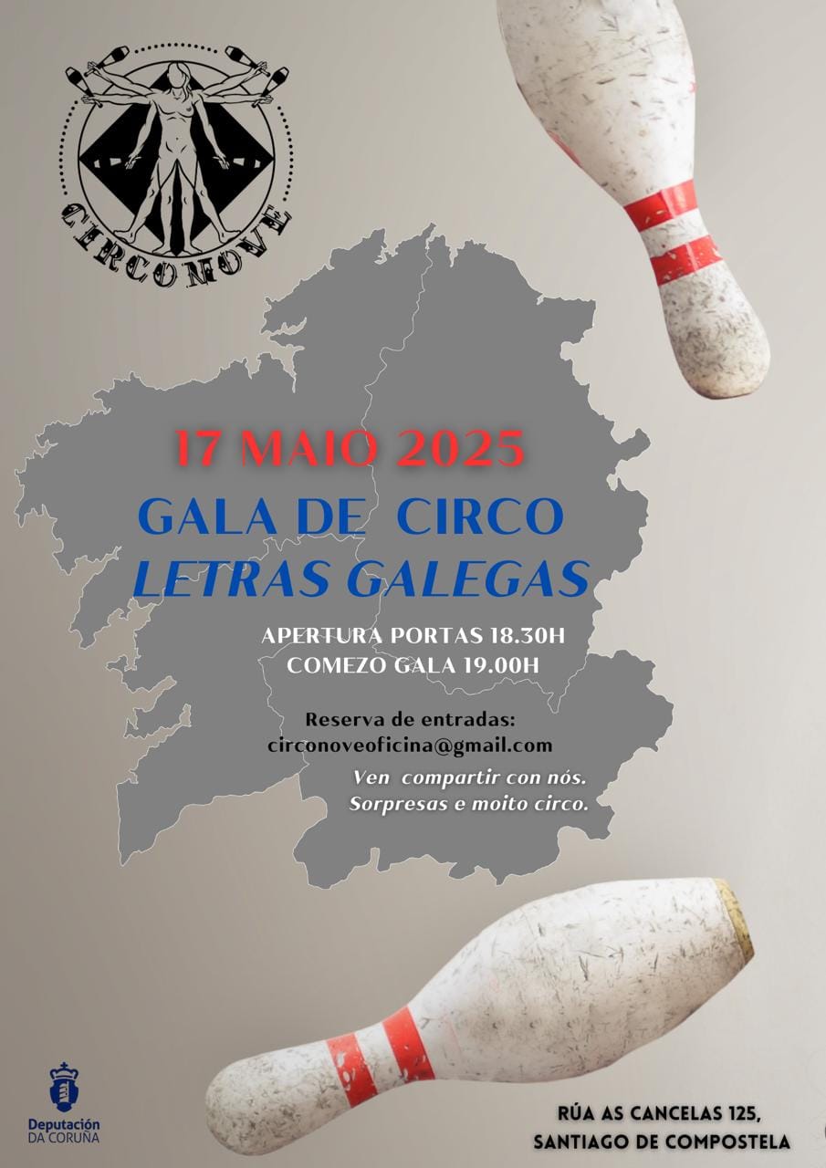 Gala de circo "Letras Galegas"