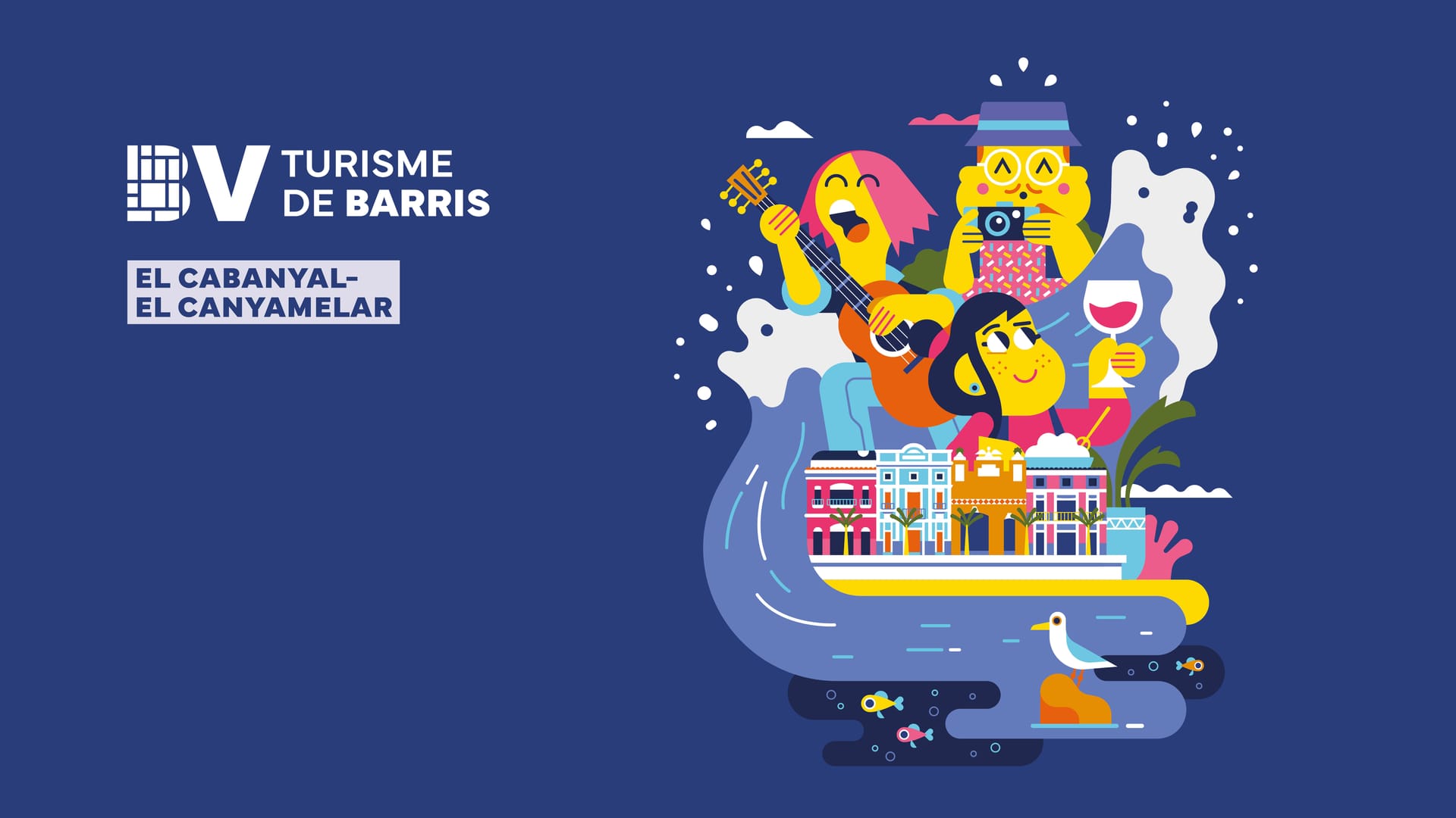 Cabanyal - Canyamelar - Cap de França- Rutas guiadas