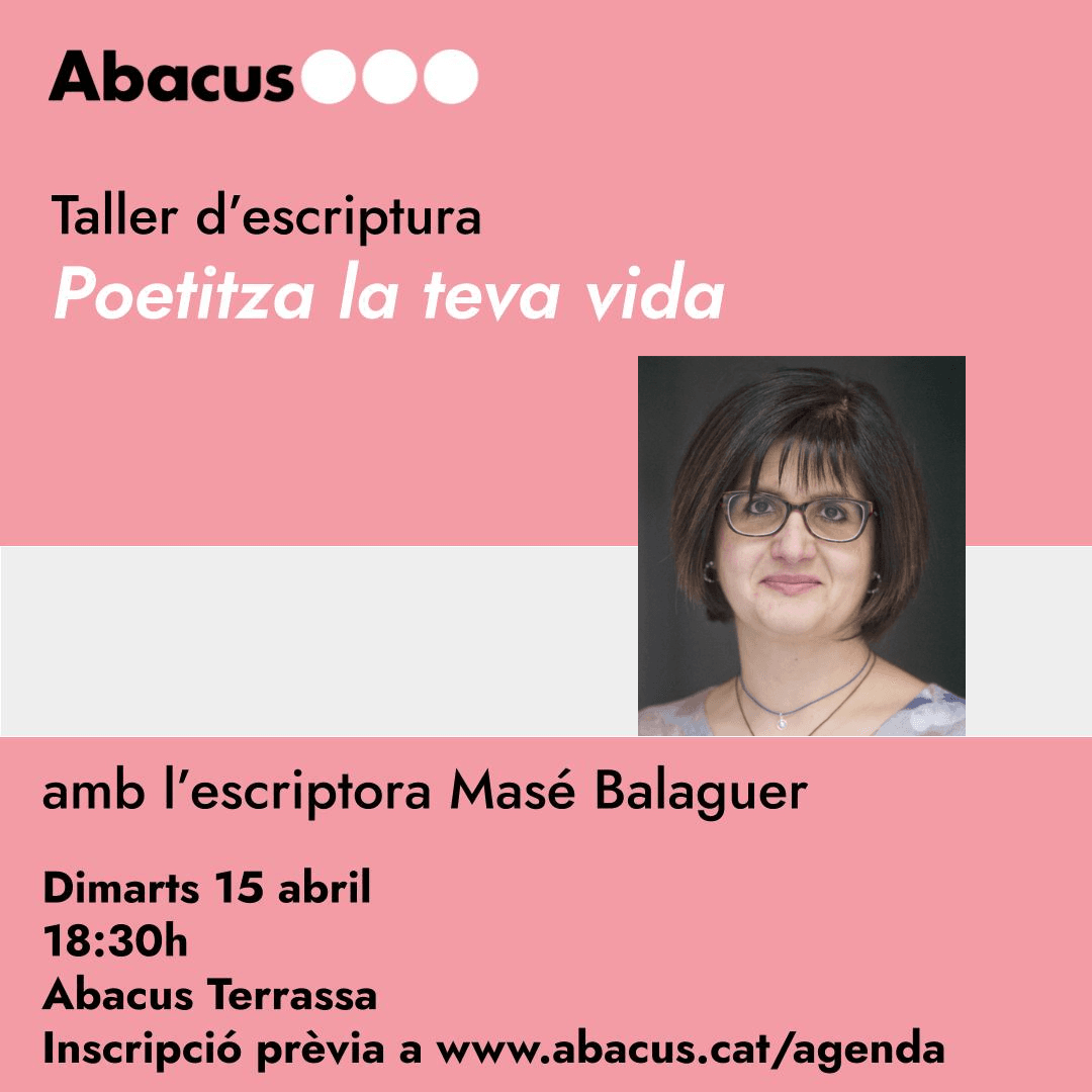 Taller d'escriptura Poetitza la teva vida