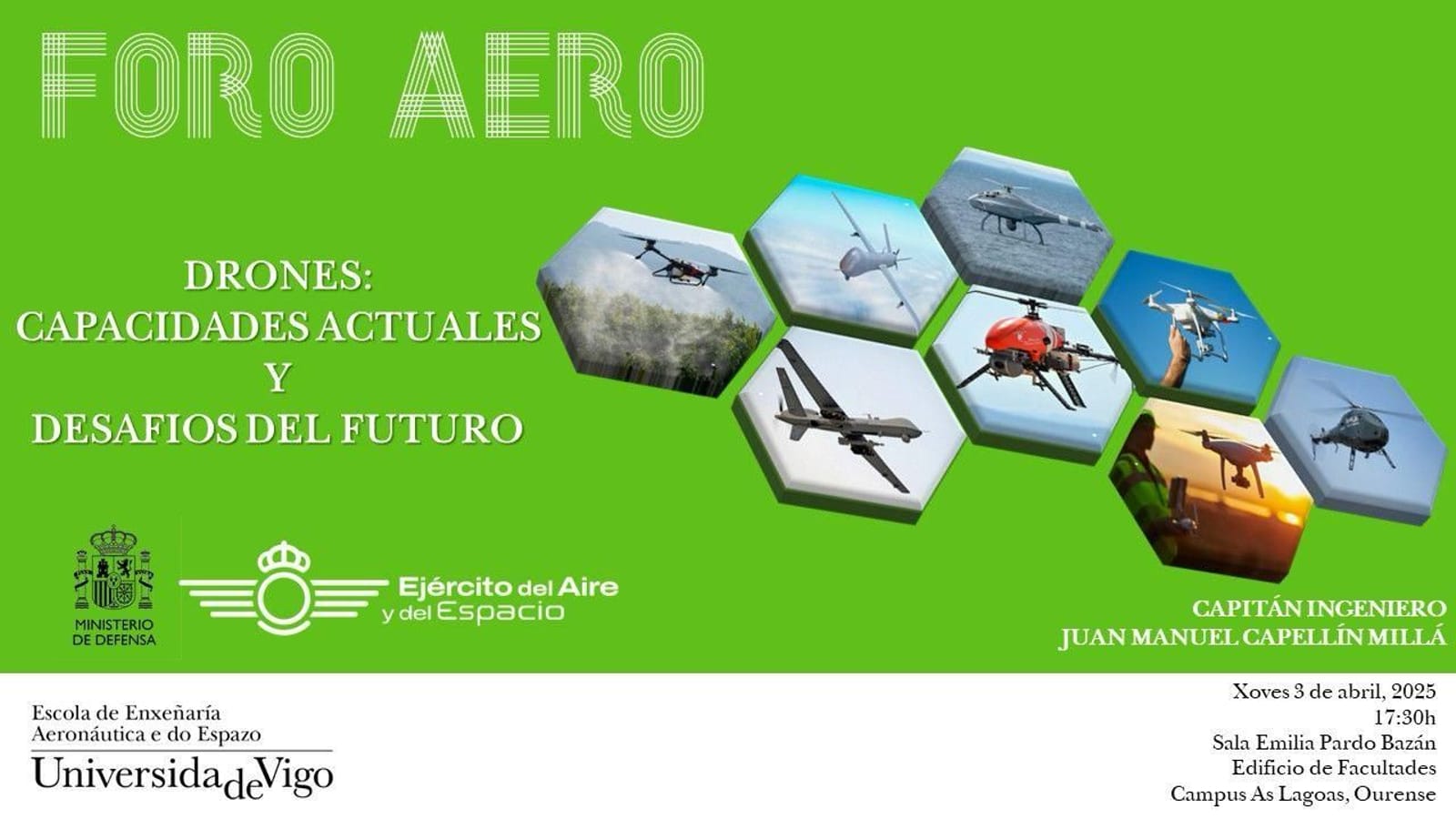 Foro Aero | Drones: capacidades actuales y desafíos del futuro