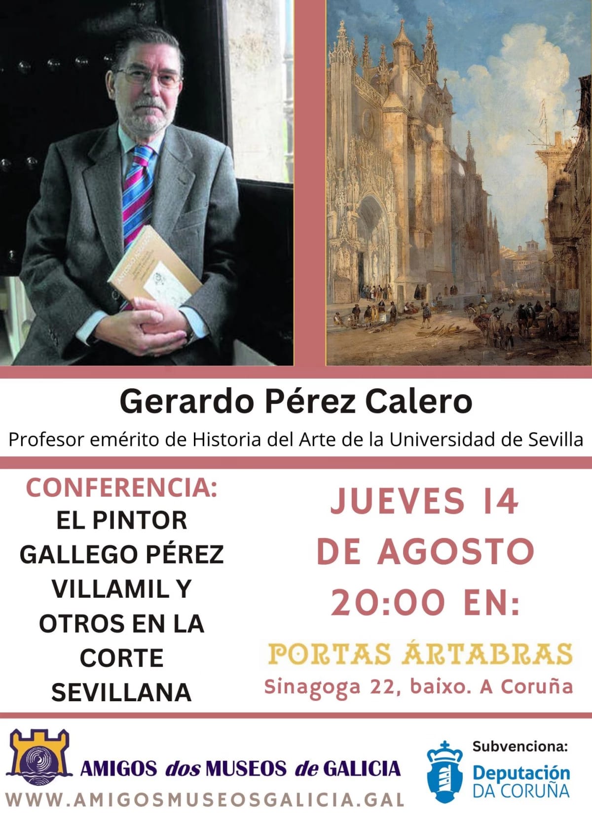 Conferencia 'El pintor Gallego Pérez Villamil y otros en la Corte Sevillana'