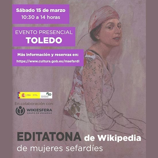 EDITATONA de Wikipedia sobre mujeres sefardíes