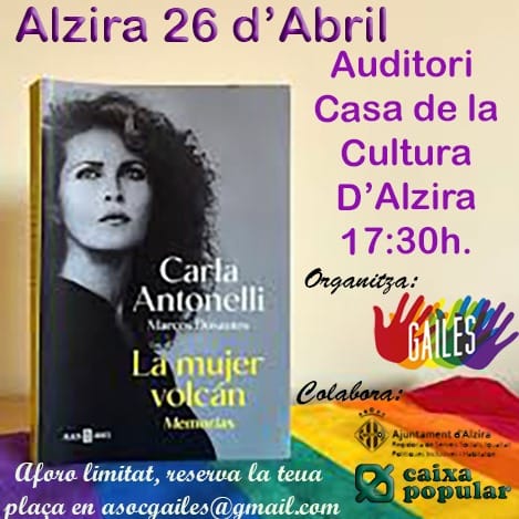 Presentació del llibre «La mujer volcán»