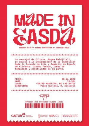 MADE IN EASDA: Creatividad de temporada en el corazón del diseño alicantino