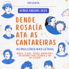 Dende Rosalía ata as cantareiras: as mulleres nas Letras