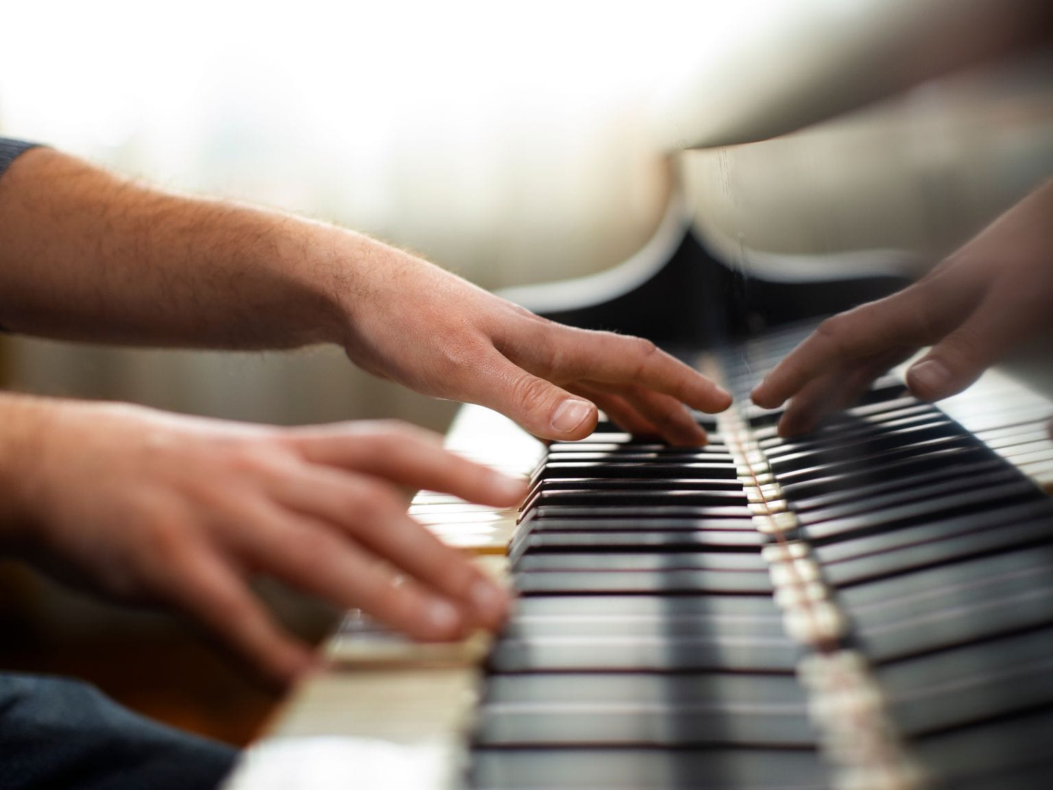 Alumnado de piano de la Escuela de Música