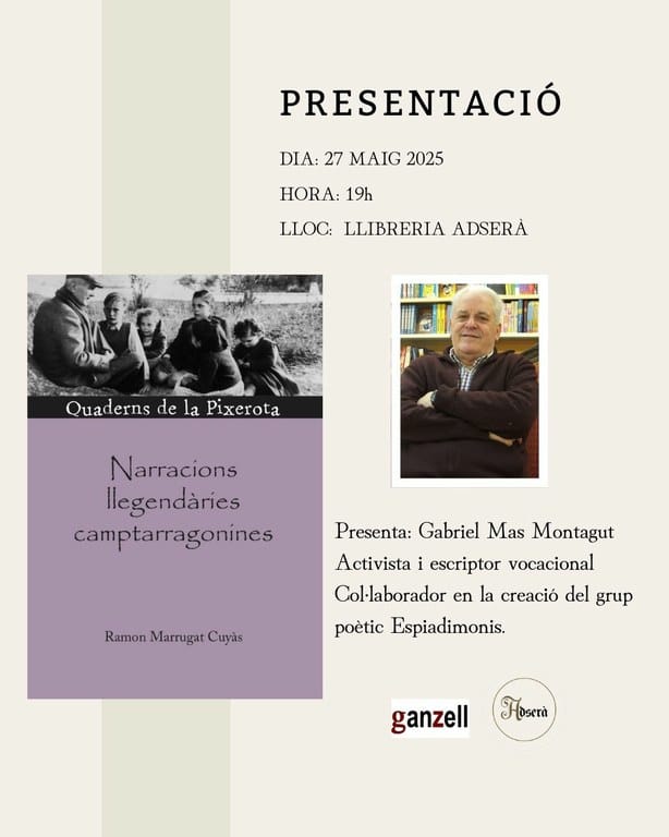 Presentació del llibre "Narracions llegendàries camptarragonines"