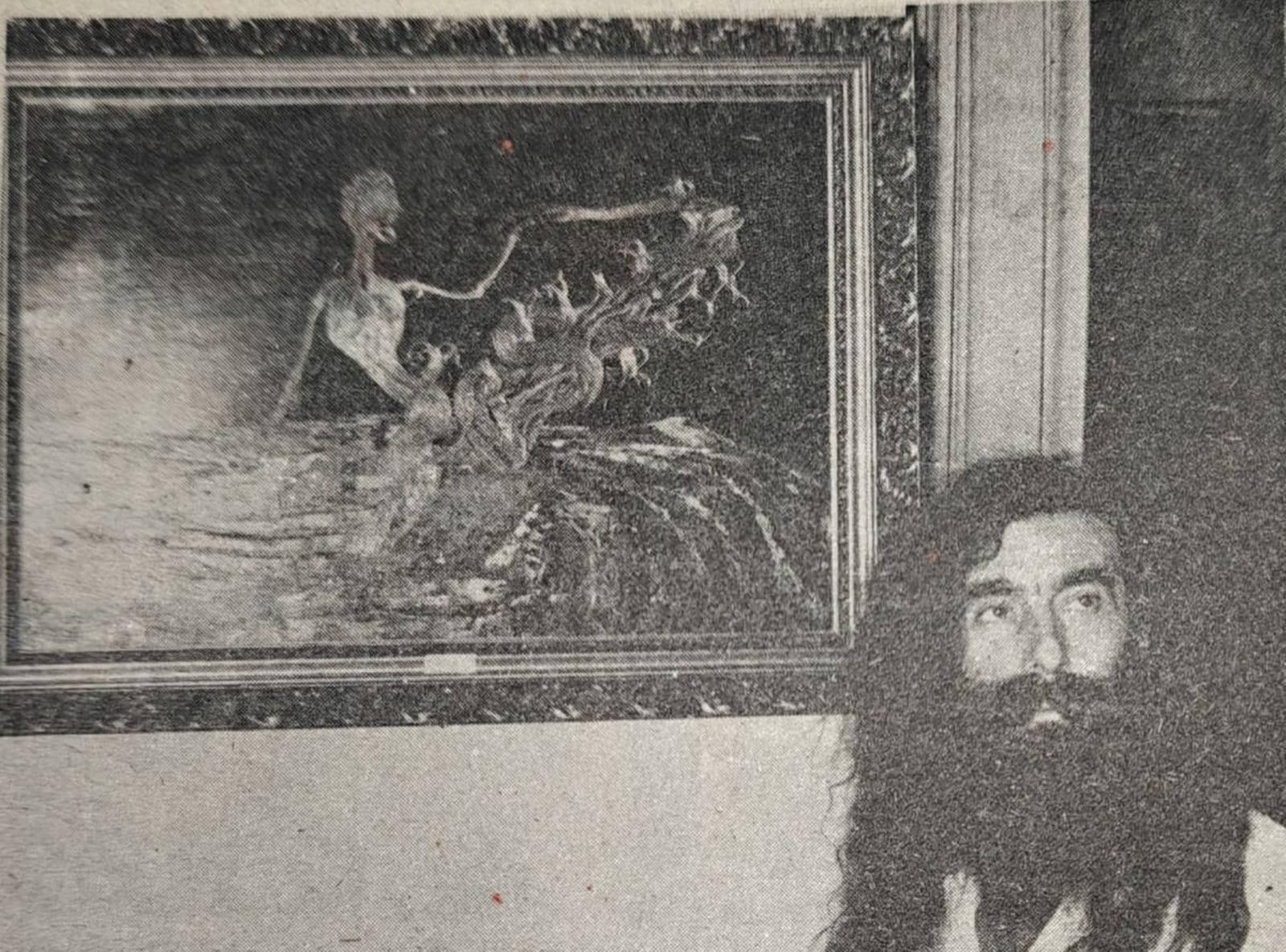 Pintura surrealista de Álvarez Aristegui