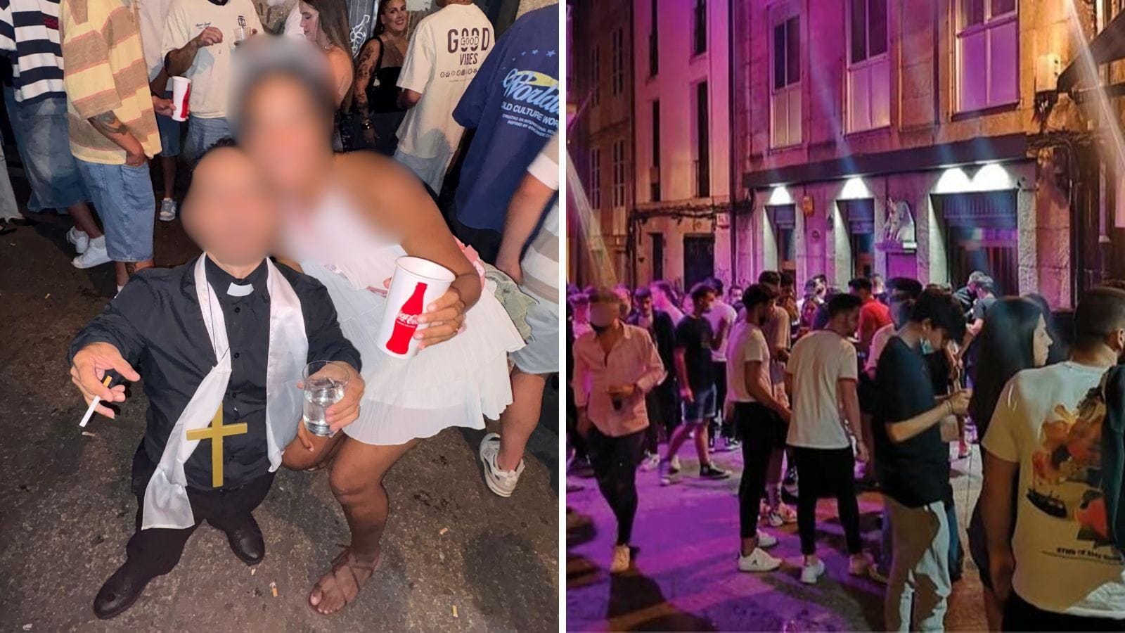 Fiesta en la zona de los Vinos