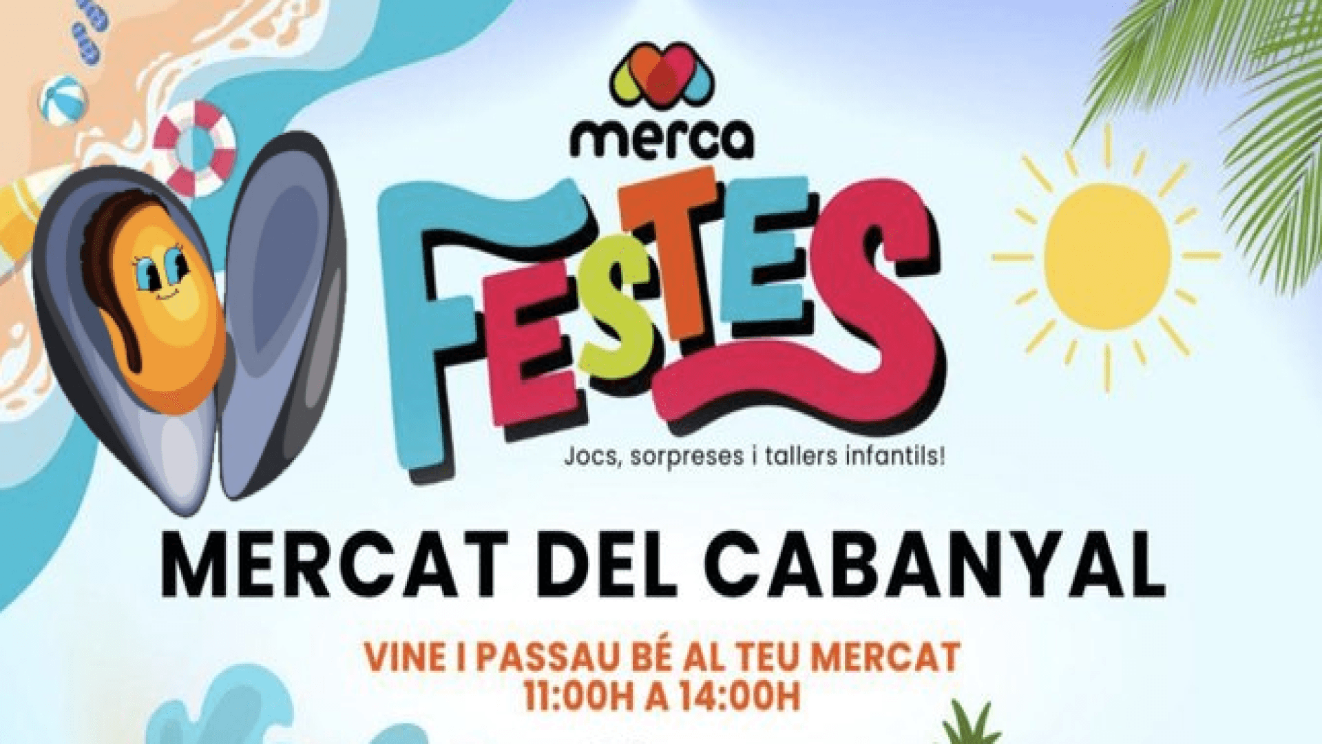 Mercafesta del mejillón en el Mercado del Cabanyal