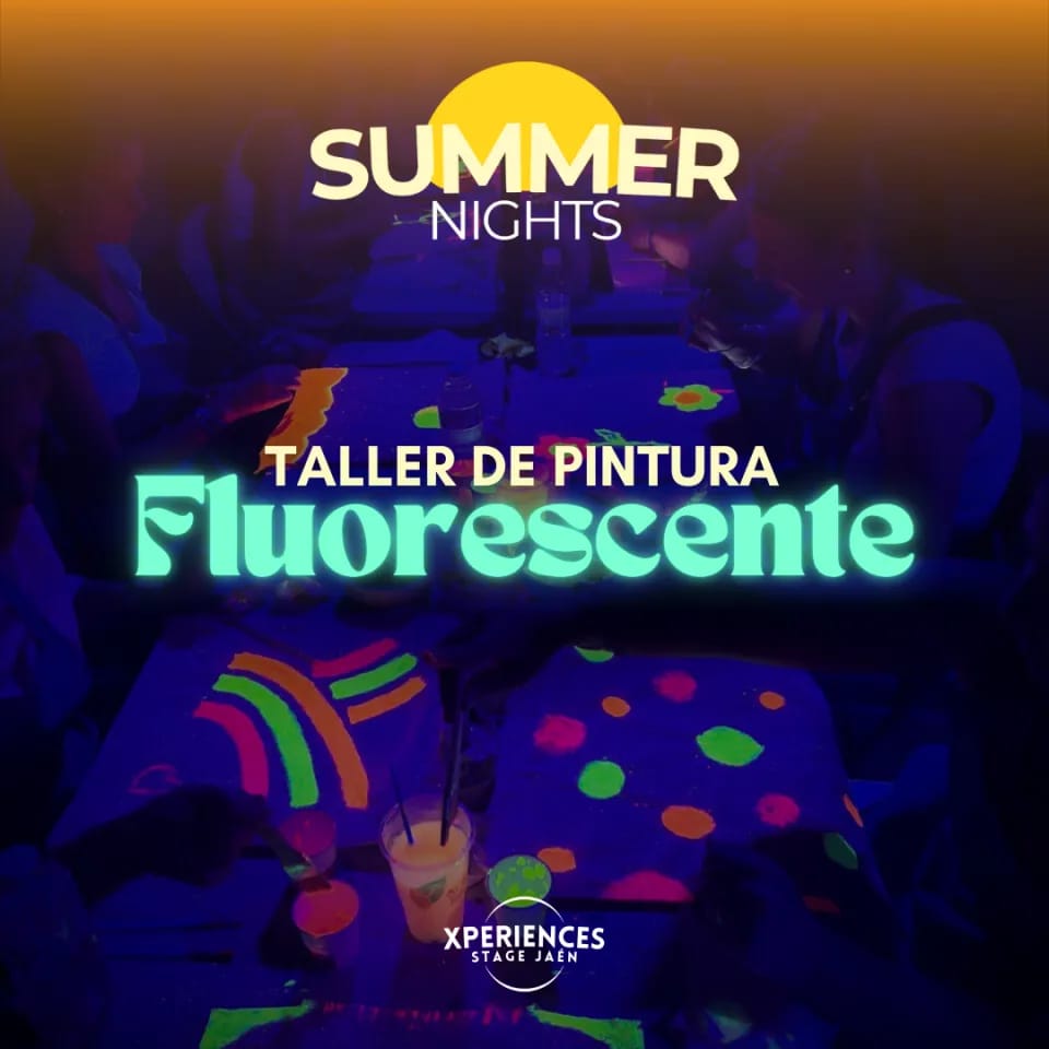 Taller de Pintura Fluorescente - ¡Edición Familiar!