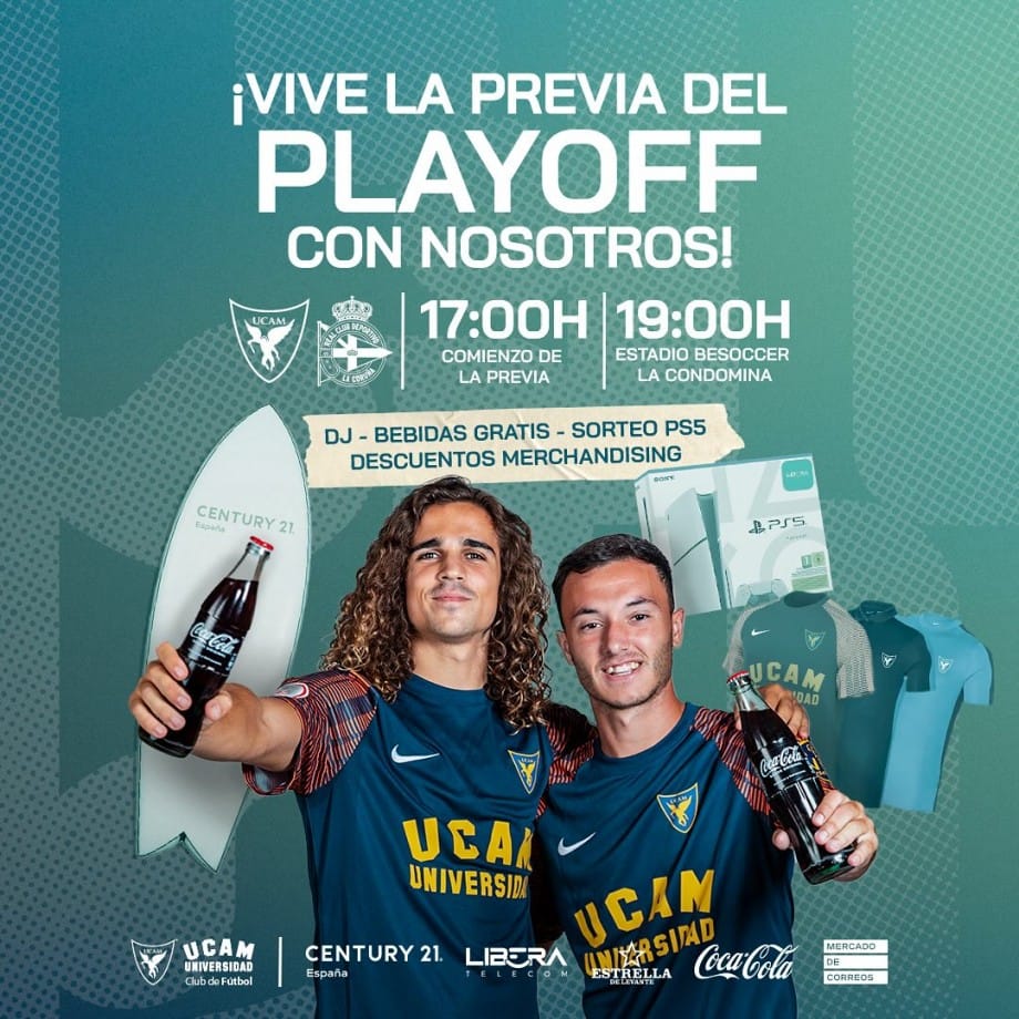 UCAM Murcia CF - Deportivo Fabril (Playoff ascenso a Primera Federación)