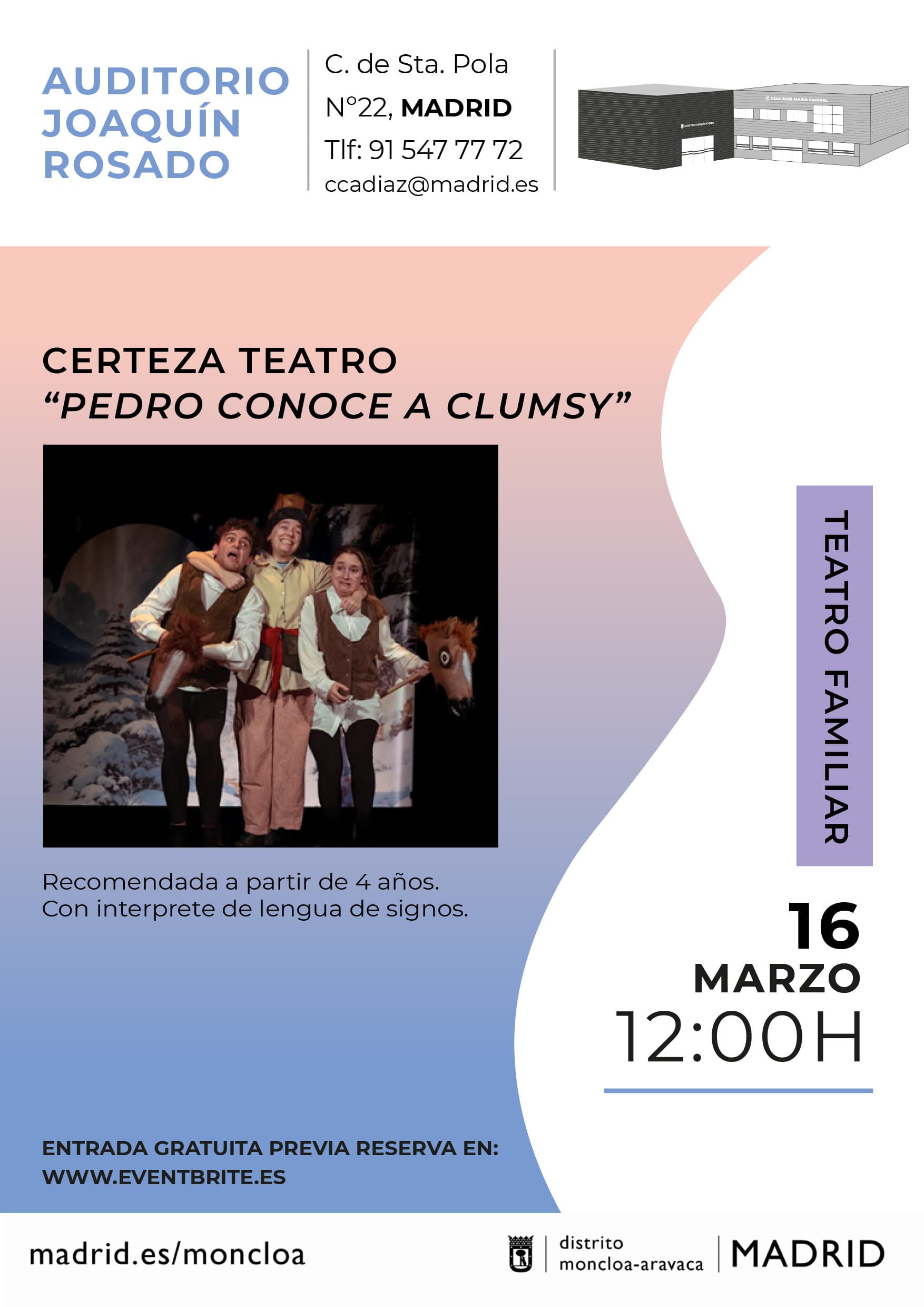 Pedro conoce a Clumsy