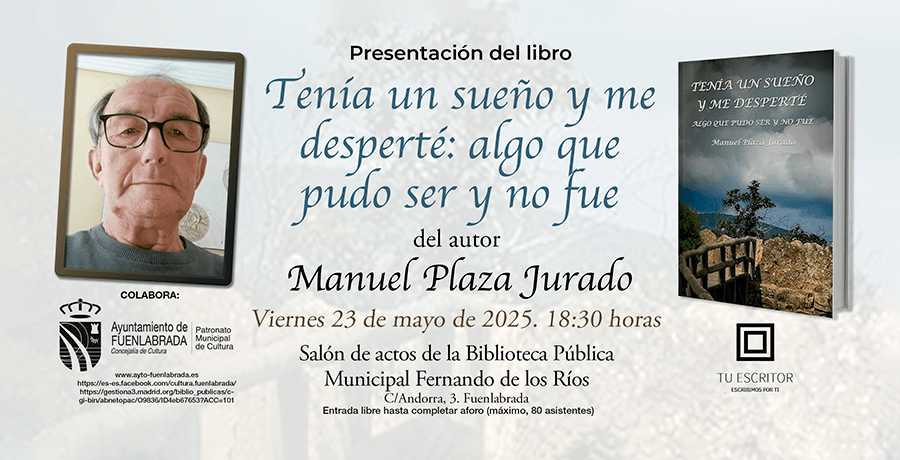 Presentación del libro Tenía un sueño y me desperté: algo que pudo ser y no fue
