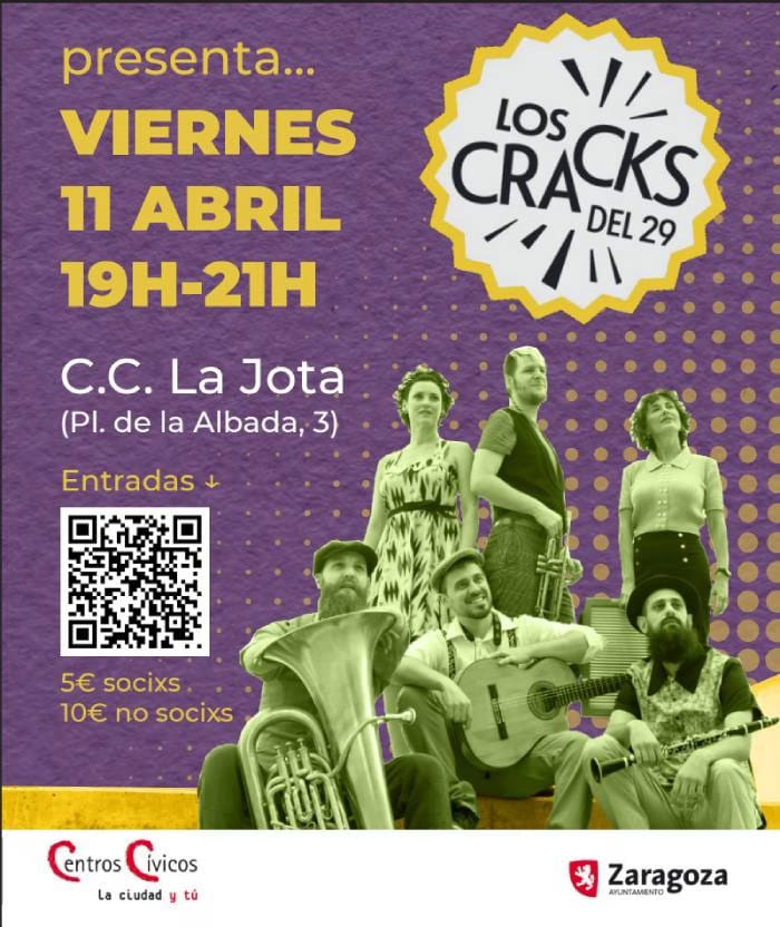 ZaragoShag presenta «Cracks del 29»