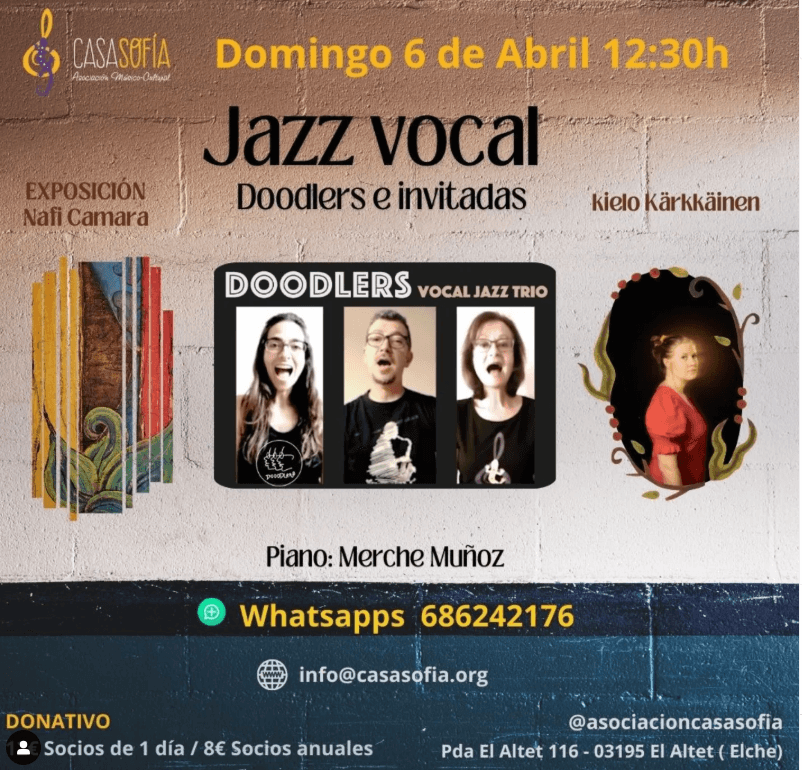 JAZZ VOCAL Doodlers e invitadas