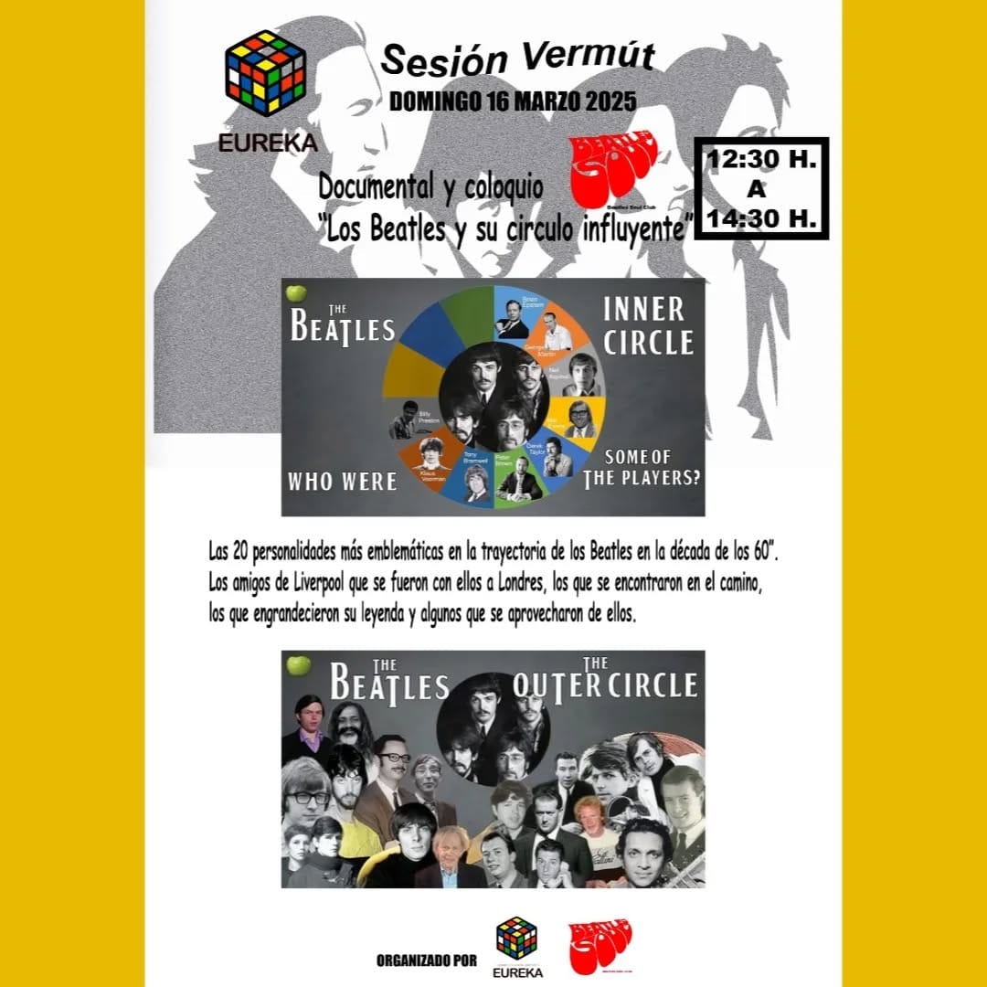 Documental y coloquio "Los Beatles y su círculo influyente"