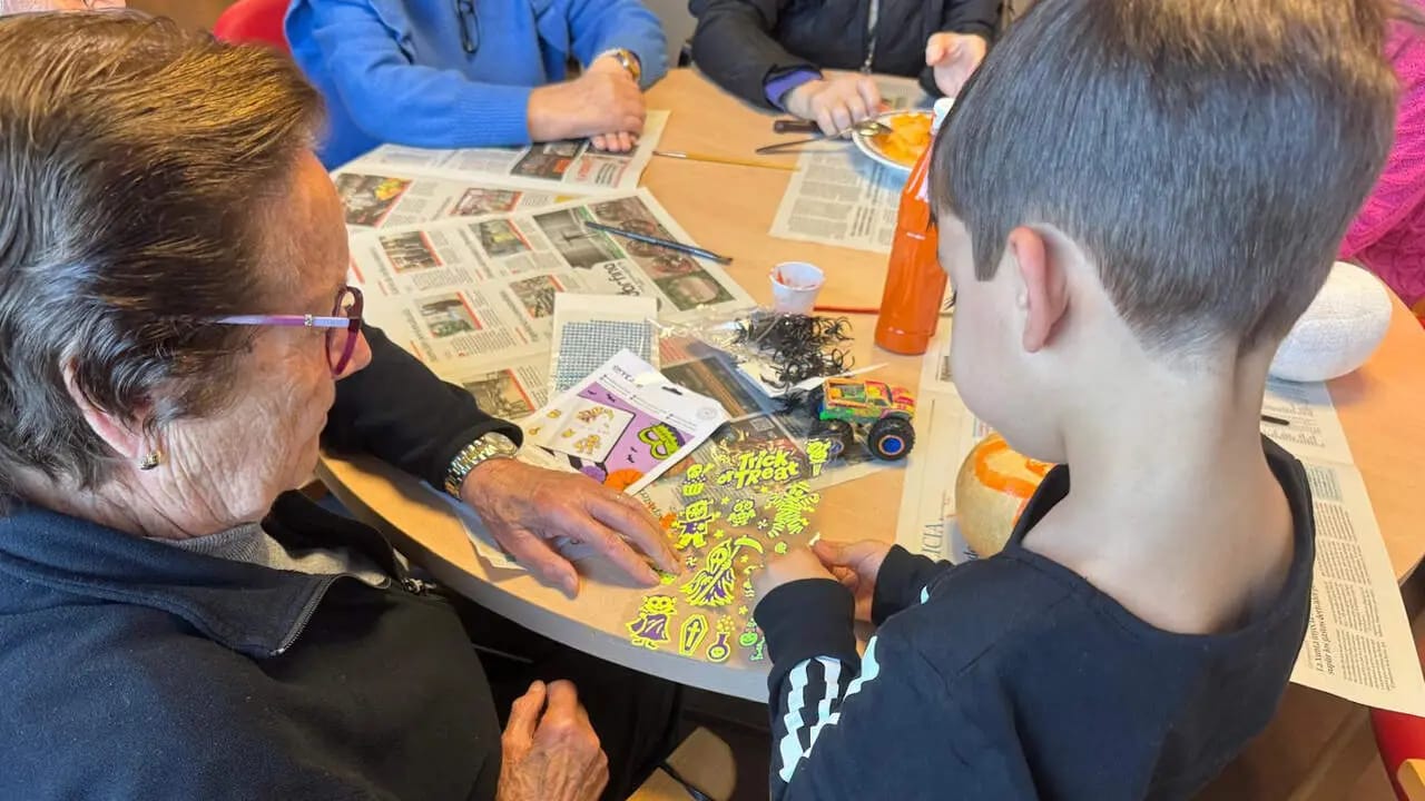 Taller de decoración de calabazas en Albertia