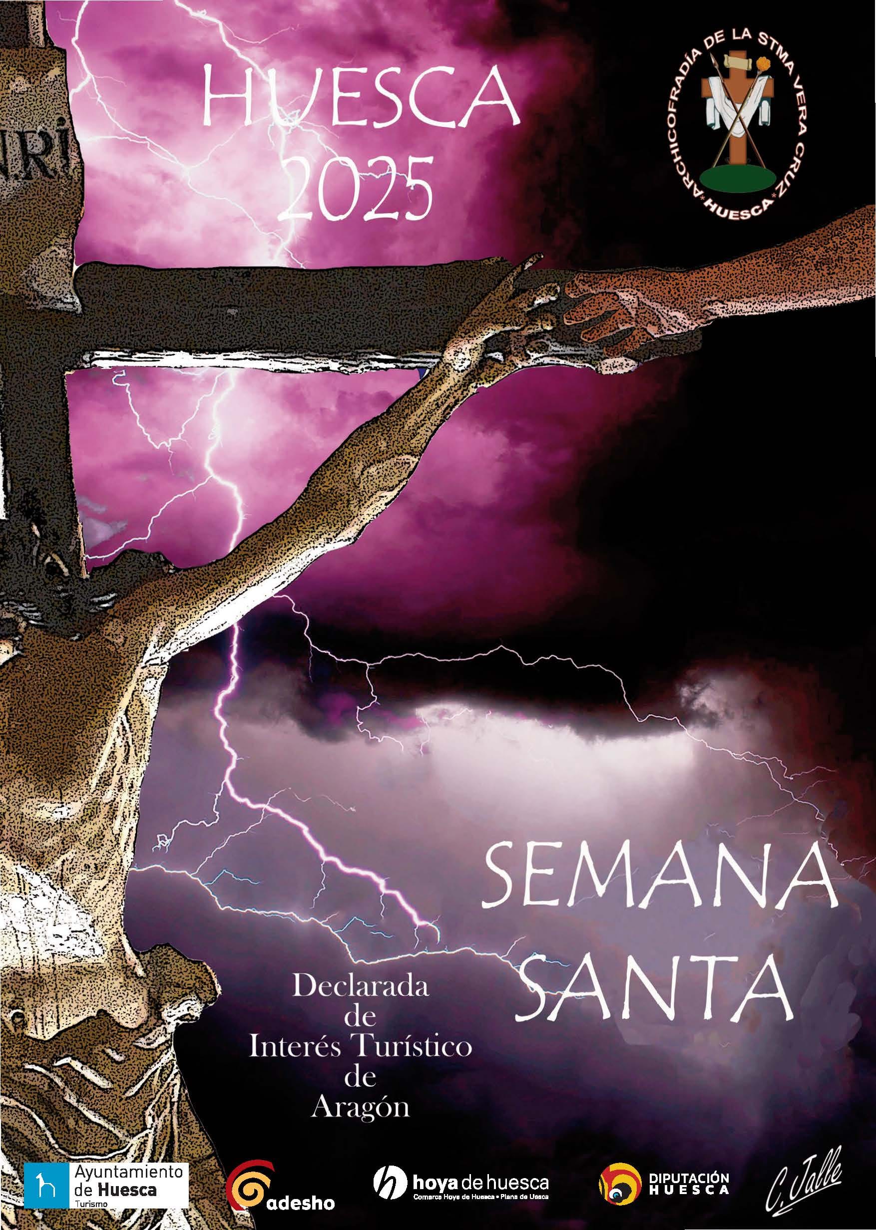 PROGRAMACIÓN DE LA SEMANA SANTA EN HUESCA 2025