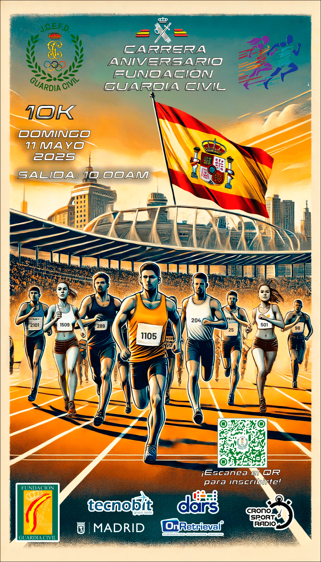 Carrera Aniversario Fundación Guardia Civil 2025