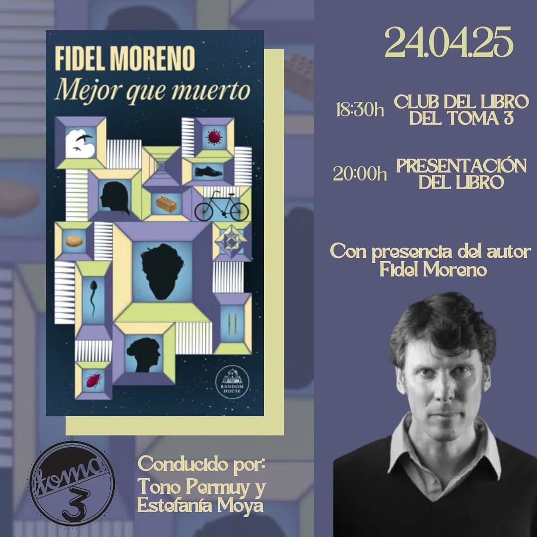 Presentación del libro 'Mejor que muerto'