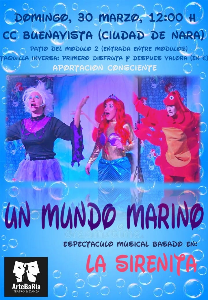 ArteBaRia. Un Mundo Marino – La Sirenita
