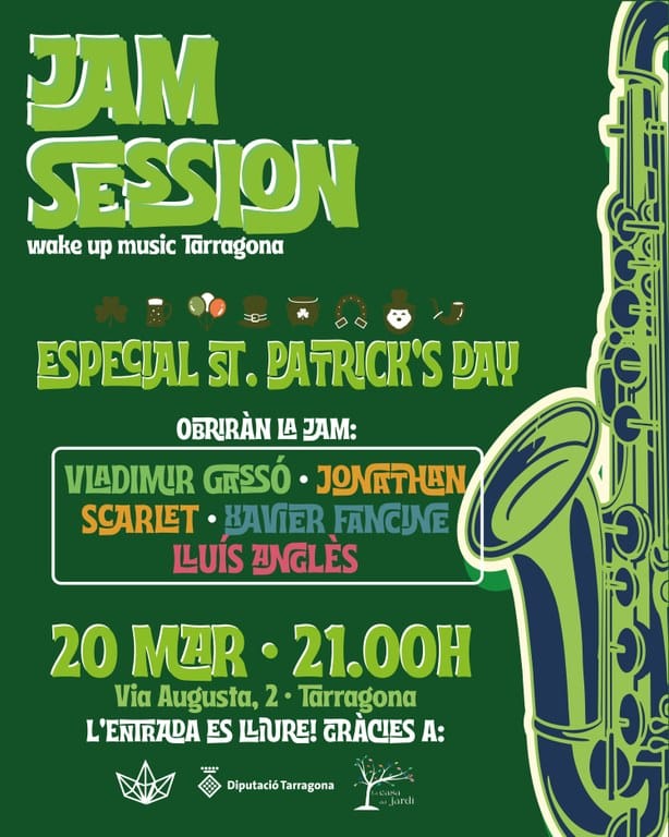 Jam Sessión a la Casa del Jardí: Especial St. Patrick's Day