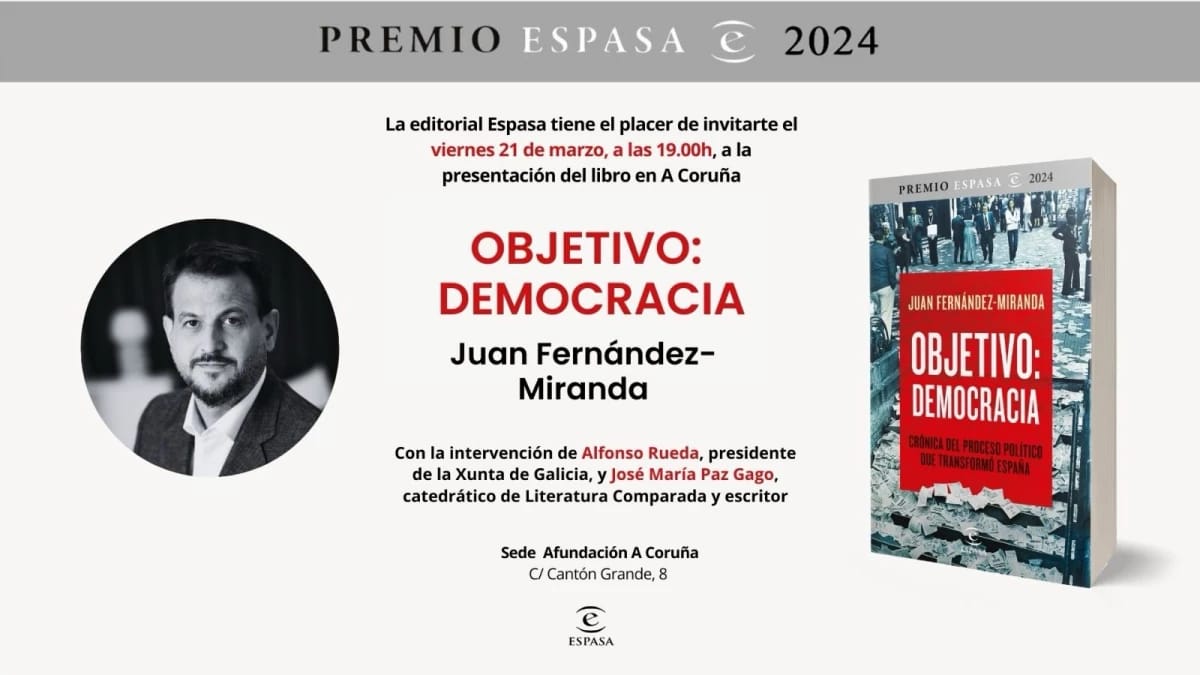 Presentación del libro 'Objetivo: Democracia'