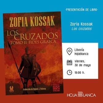 Presentación de libro: Los cruzados